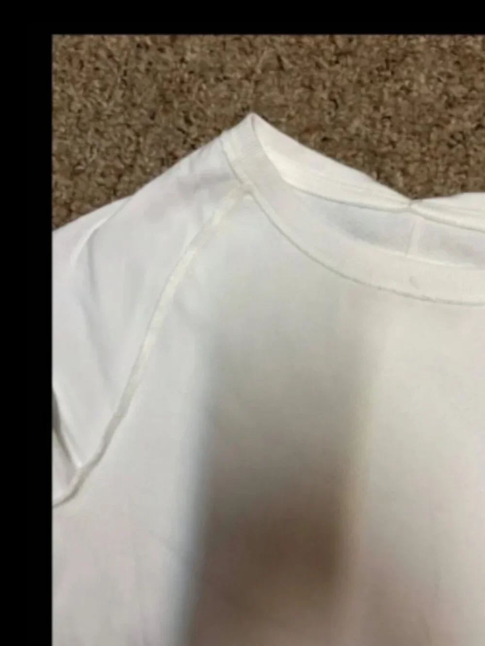 WE THE FREE PEOPLE EVER HAD WHITE RIBBED TUNIC TOP CAP SLEEVE NEW M
